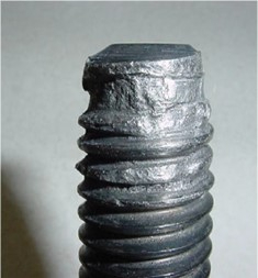 Galled Stainless Steel Bolt